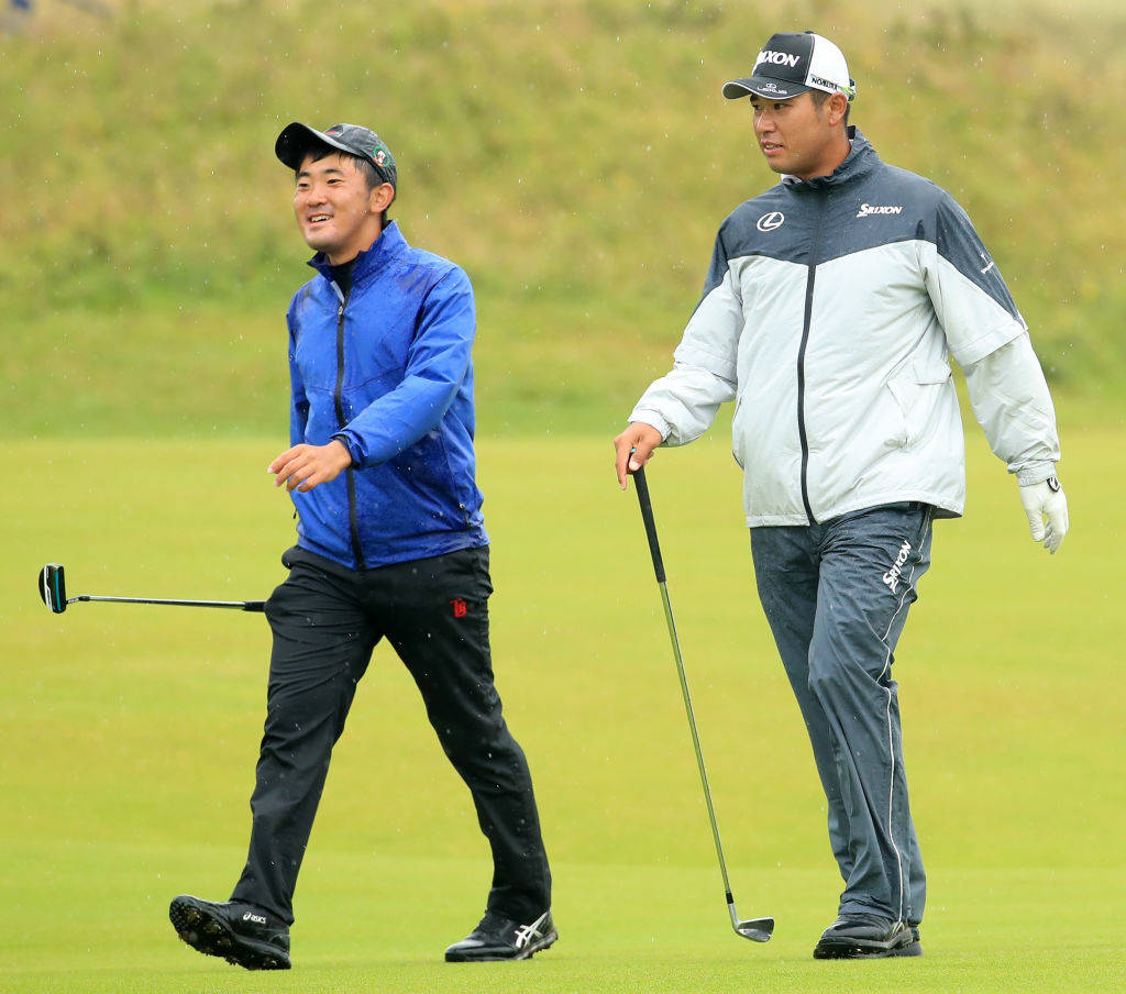 Takumi Kanaya and Hideki Matsuyama